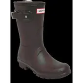 Hunter Regenlaars Women Original Short Boot Shore / Chocolate Brown-Schoenmaat 37