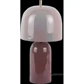 Leitmotiv Tafellamp Rico Enamel Dark Mauve Soft Lavender
