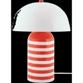 Leitmotiv Tafellamp Rayado Retro Bright Orange White