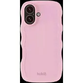 Holdit Wavy Case voor de Apple iPhone 16 - Pink