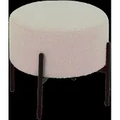 J-Line Stool boucle plywood/polyester white/black