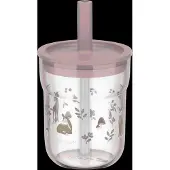 Mepal Kinderglas Mio 250 ml met rietje - Fairy Garden