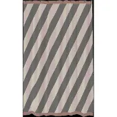 Mette Ditmer Diagonal douchegordijn 150x200 cm Dark olive