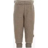 Mikk-Line - Kid's Wool Pants - Fleecebroek 122, bruin
