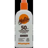 Malibu Sun Lotion Spray SPF 50 (F) 200 ml