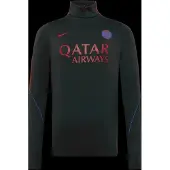 Nike Paris Saint-Germain Strike Trainingstrui 1/4-Zip 2026-2027 Zwart Felrood Donkerblauw