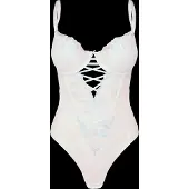 Hunkemoller Body 'Peonie' wit