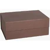 OYOY Hako opbergdoos A4 Dark caramel