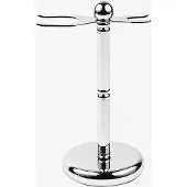 Parker Shaving Deluxe Chrome 2 Prong Shave Stand