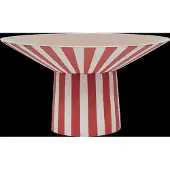 OYOY Toppu centerpiece schaal high rood - L301536