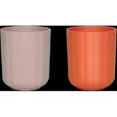 OYOY Pullo beker 2-pack Rose-apricot
