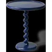 Pols Potten Side Table Twister Deep Blue
