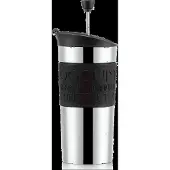 Bodum Travel Press Set met Extra Deksel Black RVS 350 ml