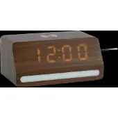 Karlsson Retro Wekker | 16.5x7.5x10cm | Mocha bruin