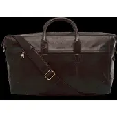 Saddler Reistas Schoudertas Metz Weekend Bag Dark Brown Donkerbruin