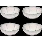 Serax - Sergio Herman Inku - Geribd Kom M - Wit - 11 Ø - 4 stuks