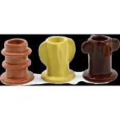 Serax Molly Glazed Kaarsenhouder - Set van 3 02