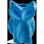 Serax After Midnight Owl Vase M - Vazen Steengoed Blue - B7325002-600
