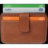 Tony Perotti Furbo EVO RFID leren Pasjeshouder met bankbiljetvak - Donkerbruin