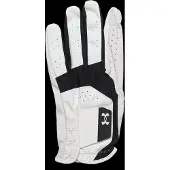 Under Armour Heren Iso-Chill Golfhandschoen, Zwart (001)/Wit, Rechterhand Medium Large