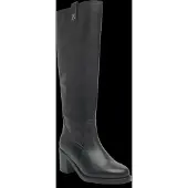 Tommy Hilfiger Dames Laarzen Riding Long Boot Block - Zwart - Maat 41