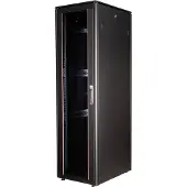Roline 19-inch netwerkkast Pro 47 U, 600x800 BxD Glazen deur zwart