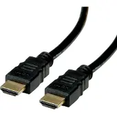 Roline recycled material ROLINE RM 8K HDMI Ultra HD-kabel met ethernet, Male/Male, zwart, 3 m