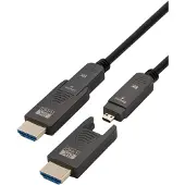 MaxTrack HDMI active optical cable (AOC) | Micro HDMI/HDMI | HDMI2.1 (8K 60Hz + HDR) | 10 meter