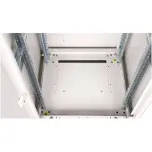 Roline 19-inch netwerkkast Basic 26 U, 600x600 BxD Glazen deur grijs