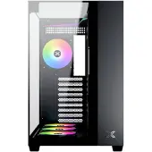 Xigmatek 90382, Computerbehuizing, Zwart, EATX, ATX, Micro ATX, Mini-ITX, SPCC, Gehard glas, Meerdere, 16 cm