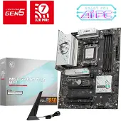 MSI Motherboard - - B850 GAMING PLUS WIFI AMD B850 AM5 ATX slot