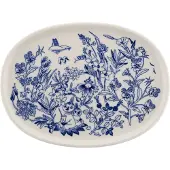Arabia Moomin Haru serveerschaal 17 cm Blauw-wit