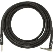 Fender Professional 15ft Straight/Angle Instrument Cable Black