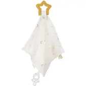 Little Dutch Newborn Naturals Knuffeldoekje met Bijtring