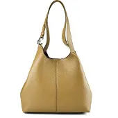 Coccinelle C-Easy Schoudertas Leer 34 cm groente