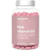 BeastPink Roze Vitamine D3 2000 IE 120 caps