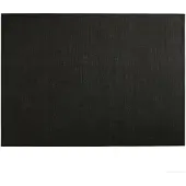 Asa selection | Placemat | Linen Optic | Rechthoekig | PVC | Zwart | 46x33CM