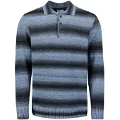 No-excess Pullover polo degrade dessin