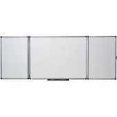 Nobo Triptiekbord Magnetisch Emaille 1500x1200mm