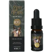Zendrops CBD olie paarden 10% hennepzaadolie