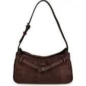 GUESS Dames Schoudertassen Ella Shoulder Bag - Bruin - Maat ONESIZE