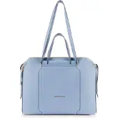 Piquadro Circle Laptoptas Leder 40 cm blauw