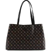 GUESS Schoudertas 'Wilder' bruin / zwart