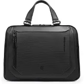 Piquadro Lyss Aktentas 36.5 cm Laptopvak met uitbreidingsplooi zwart