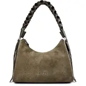 Coccinelle Boheme Schoudertas Leder 31 cm - Dames - fango-fango