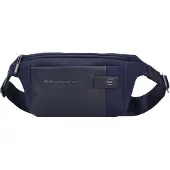 Piquadro Schoudertas blauw