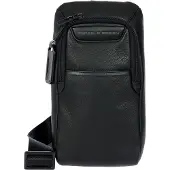 Porsche Design Roadster Mini tas Schoudertas Leer 14 cm zwart