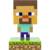 Paladone Minecraft Officieel Gelicentieerde Steve Bureaulamp, Gaming Kamerdecoratie en Merchandise voor Jongens en Meisjes, Nachtlamp Cadeau –
