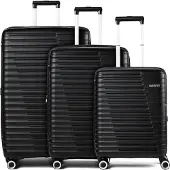 American Tourister Roadrush | Kofferset (4 wielen) | zwart