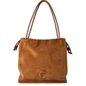 Coccinelle Schoudertas 'Dulse' cognac